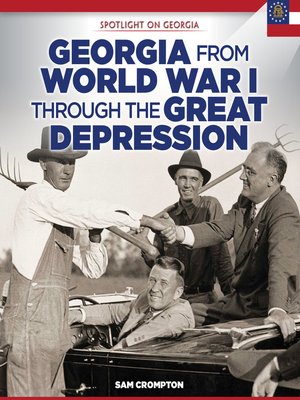 cover image of Georgia from World War I Through the Great Depression